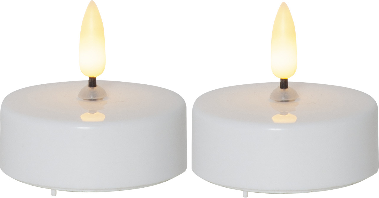 Värmeljus Stor LED Flamme 2-p