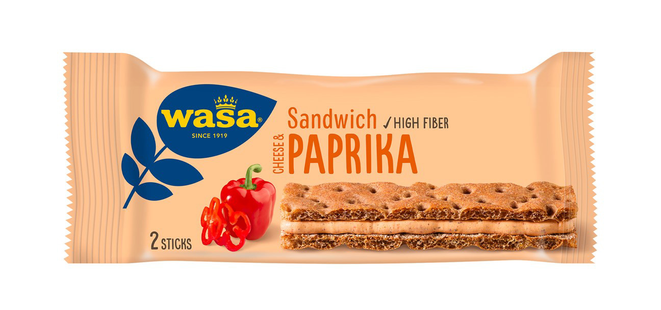 Sandwich råg cheese paprik 37g