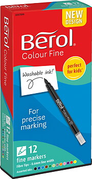 Tuschpennor Berol Fine 12/fp