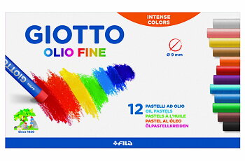 Oljepastellkrita Giotto 12/fp