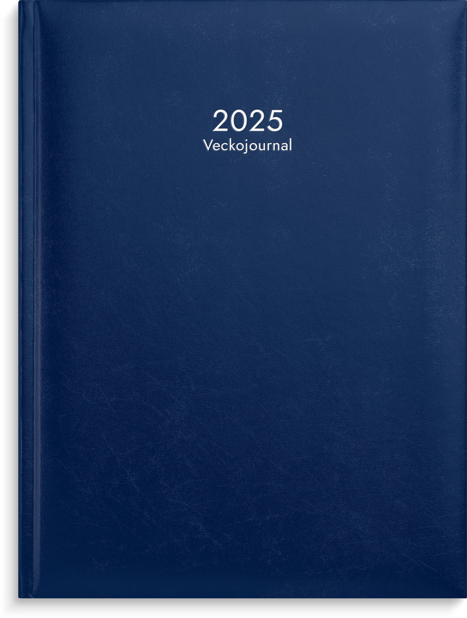 Veckojournal 2025 blå