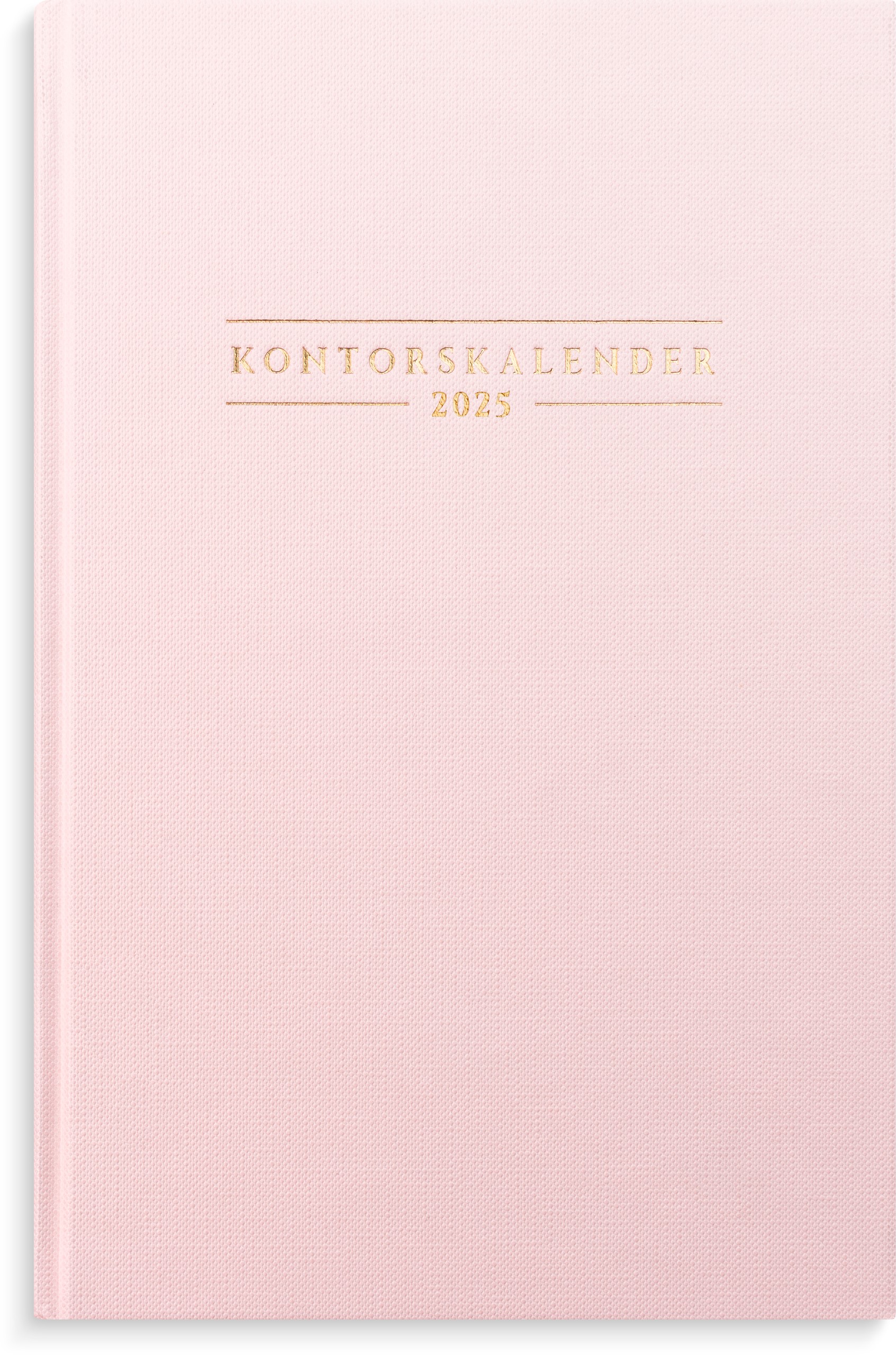 Kontorskalender 2025 rosa