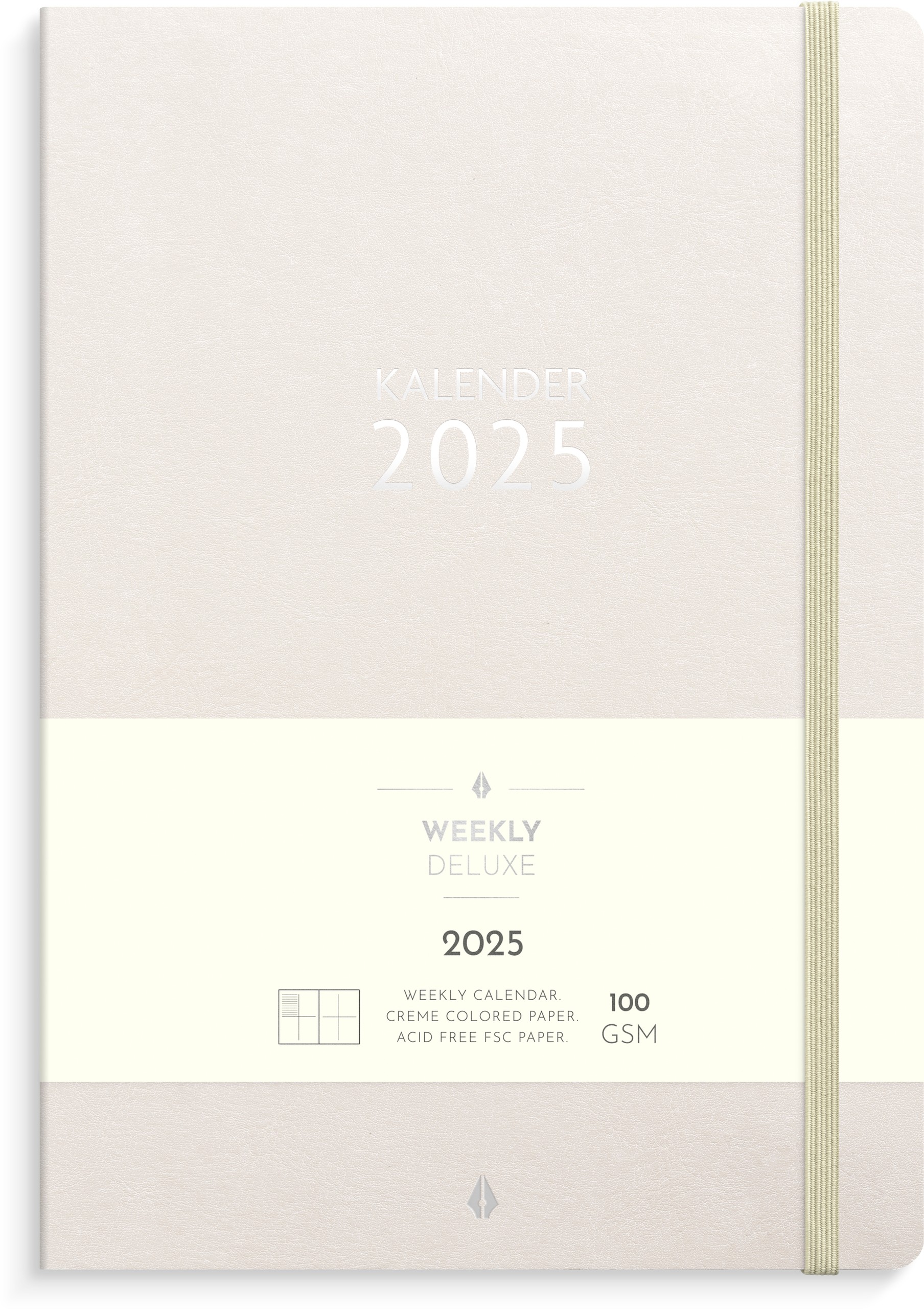 Kalender 2025 Weekly Deluxe