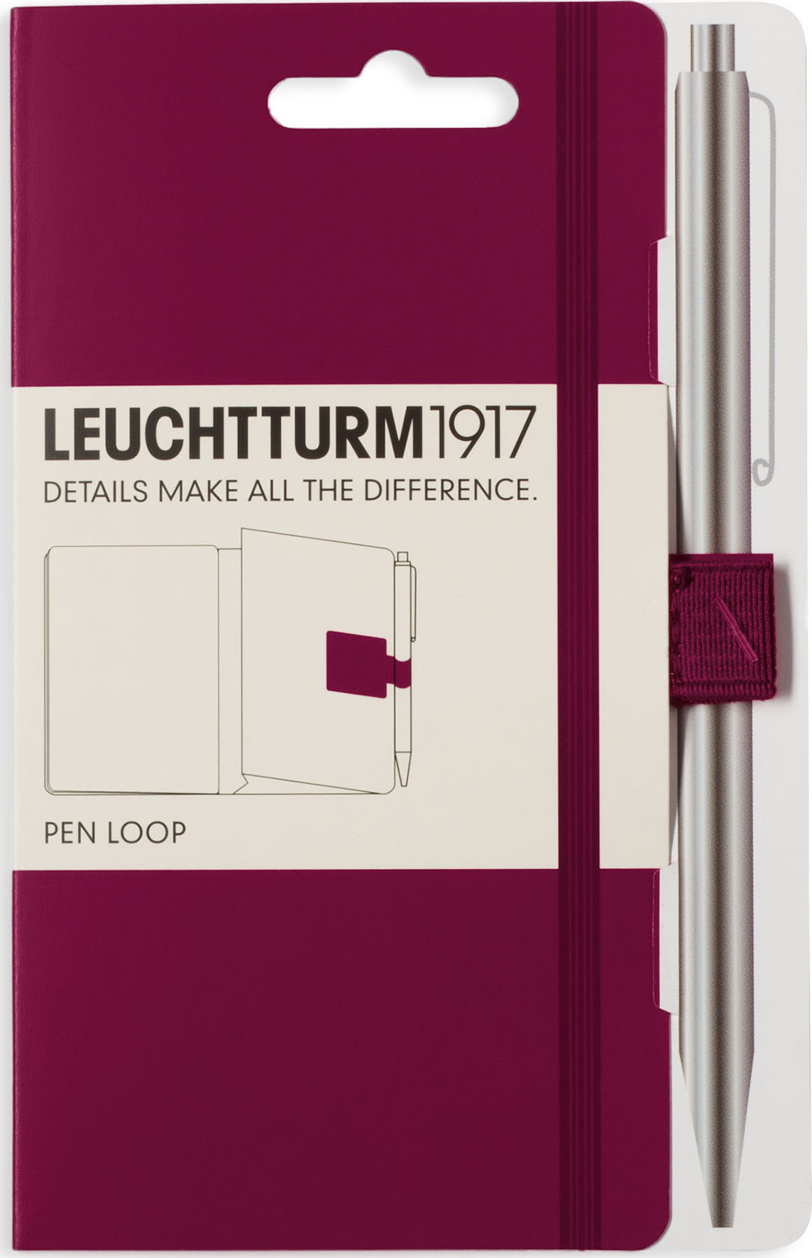 Pen loop port red