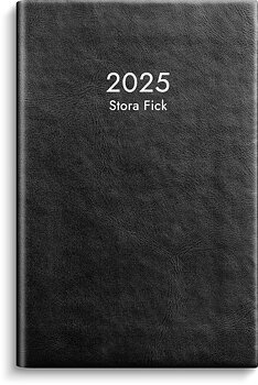 Stora Fickkalendern 2025 svart