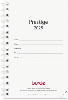 Kalender 2025 Prestige refill