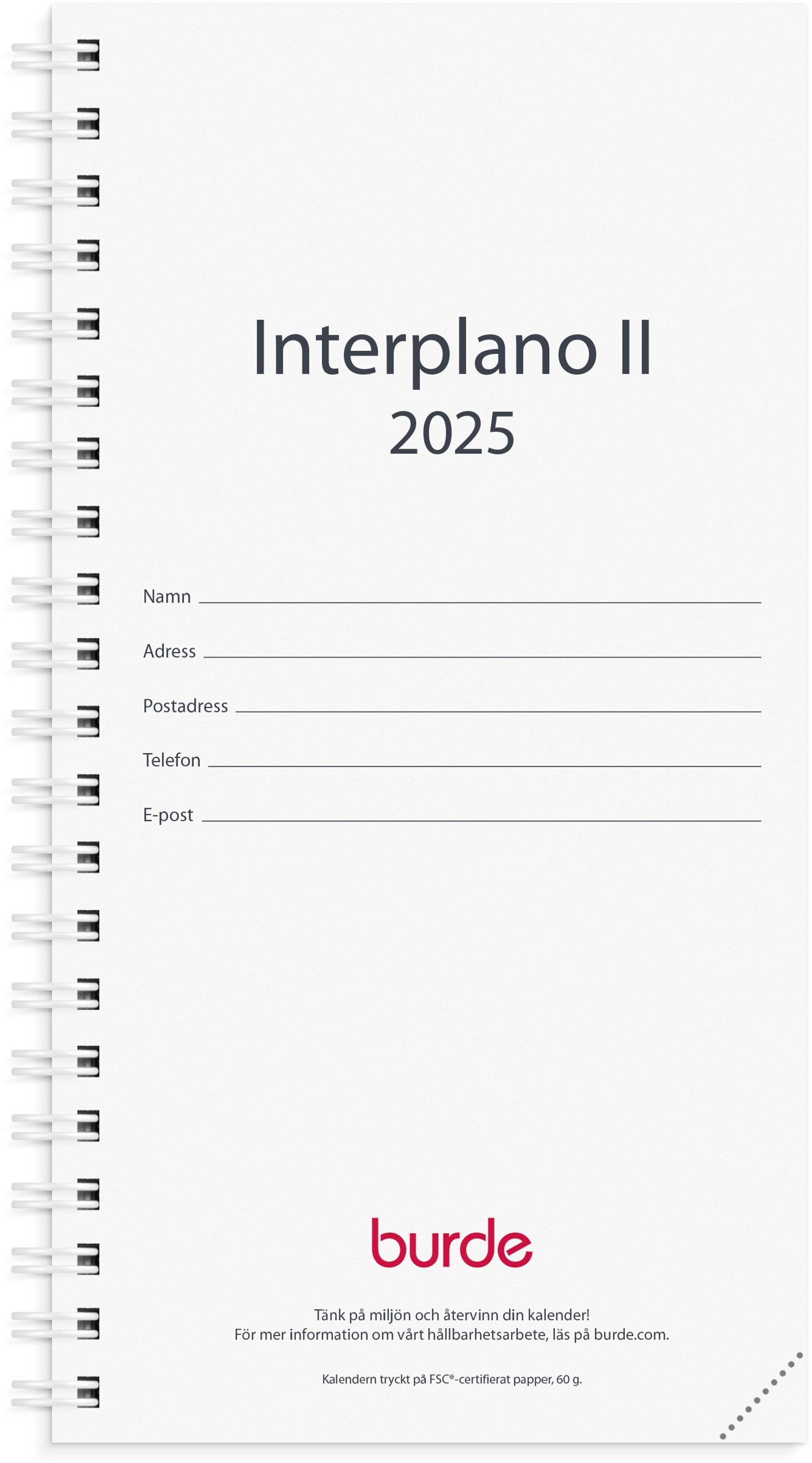 Interplano II refill 2025