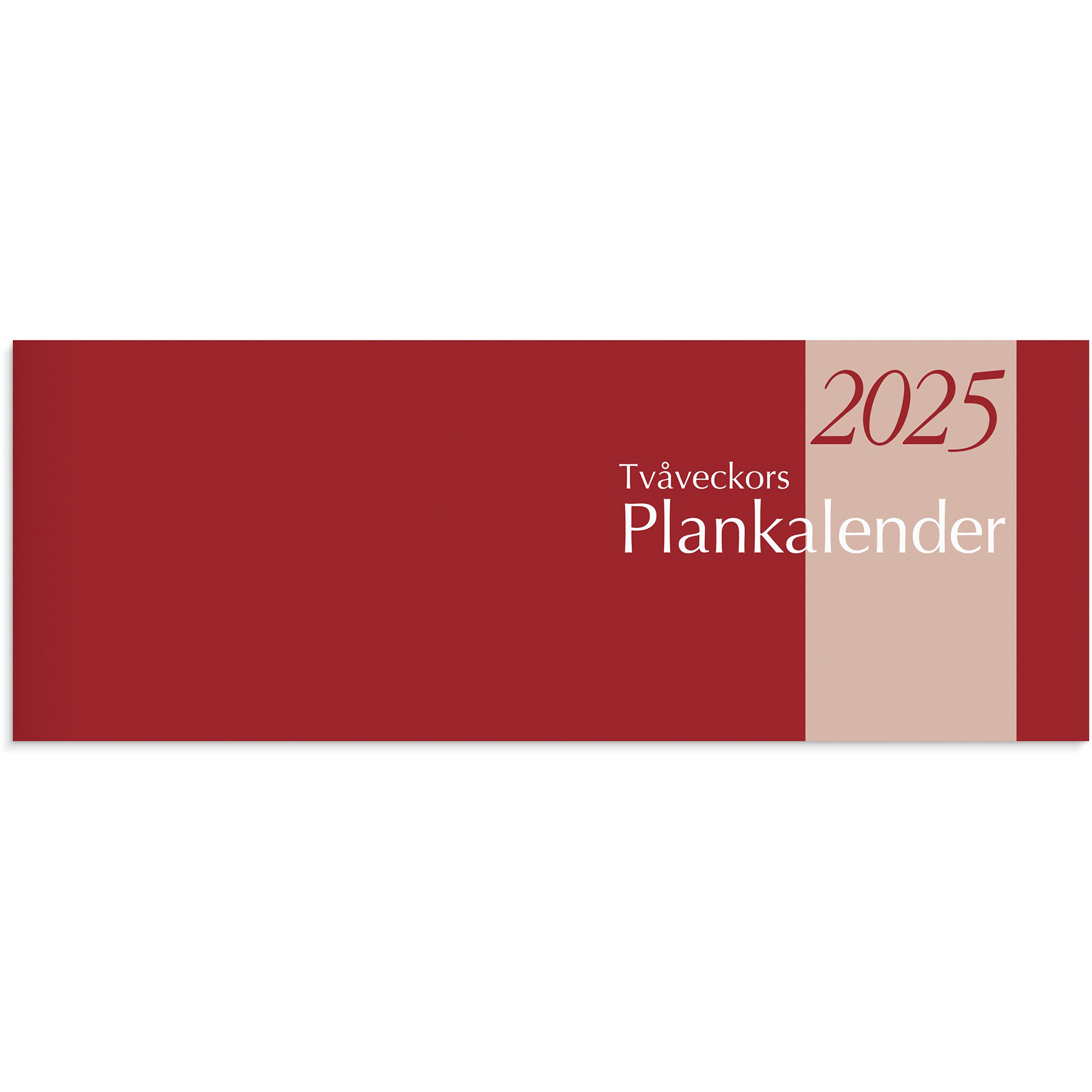 Tvåveckors Plankalender 2025