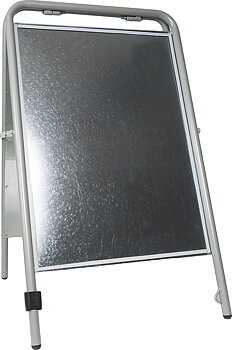 Gatuställ Sign 50x70cm silver