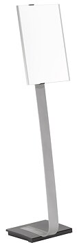 Golvställ Info Sign A3 silver