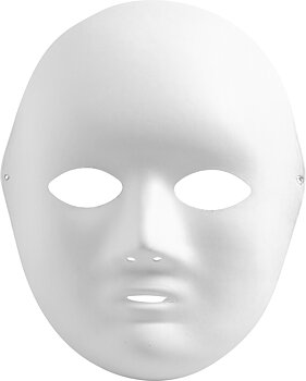 Helmask vuxen 22x17cm 10/fp