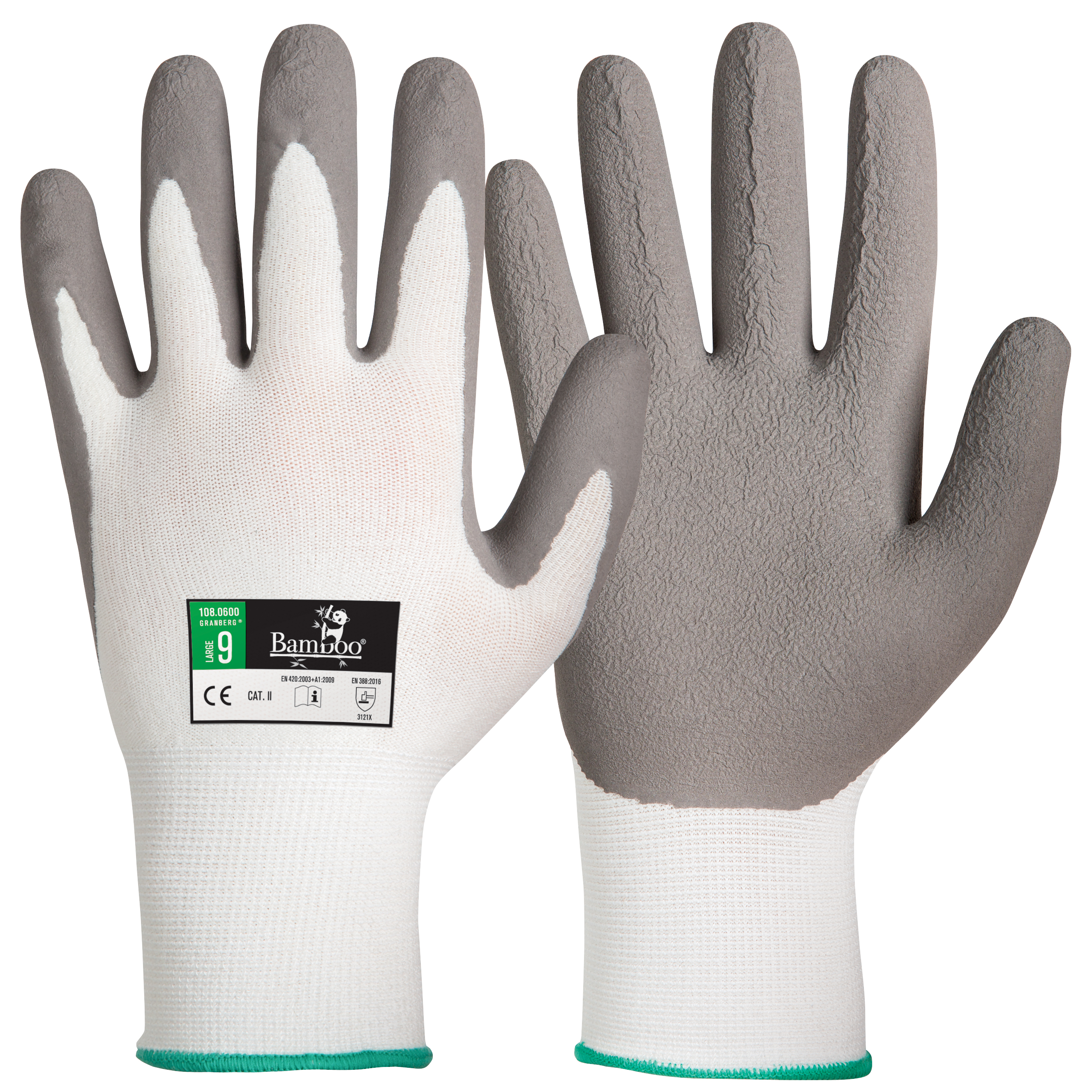 Montagehandskar bambu/latex 7