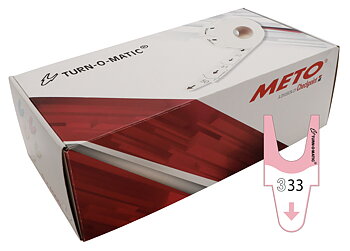 Nummerlappar  T90  rosa   6/fp