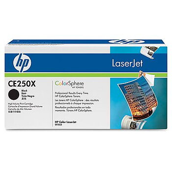 Toner HP CE250X 10,5k svart