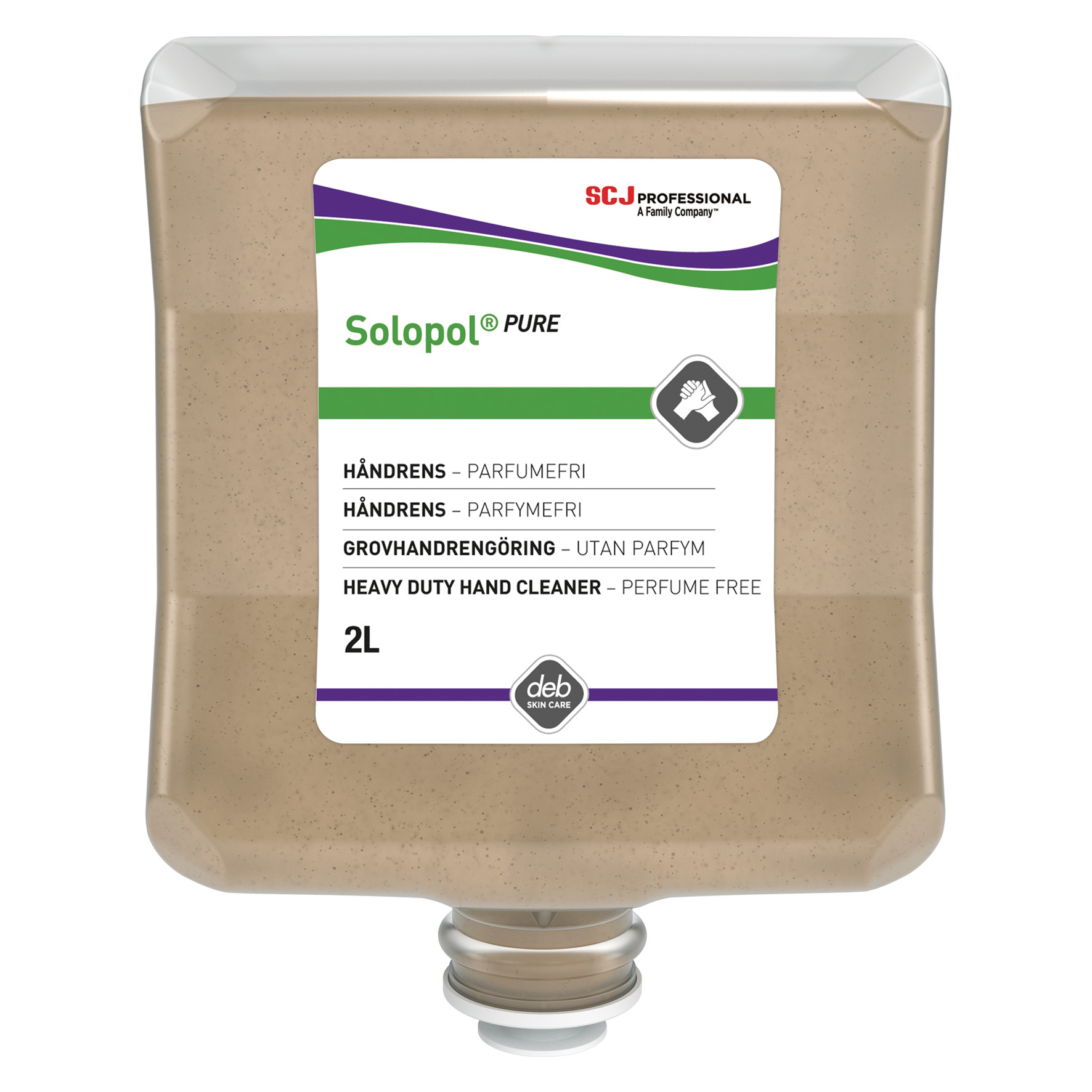 Grovtvål Solopol Pure 2L