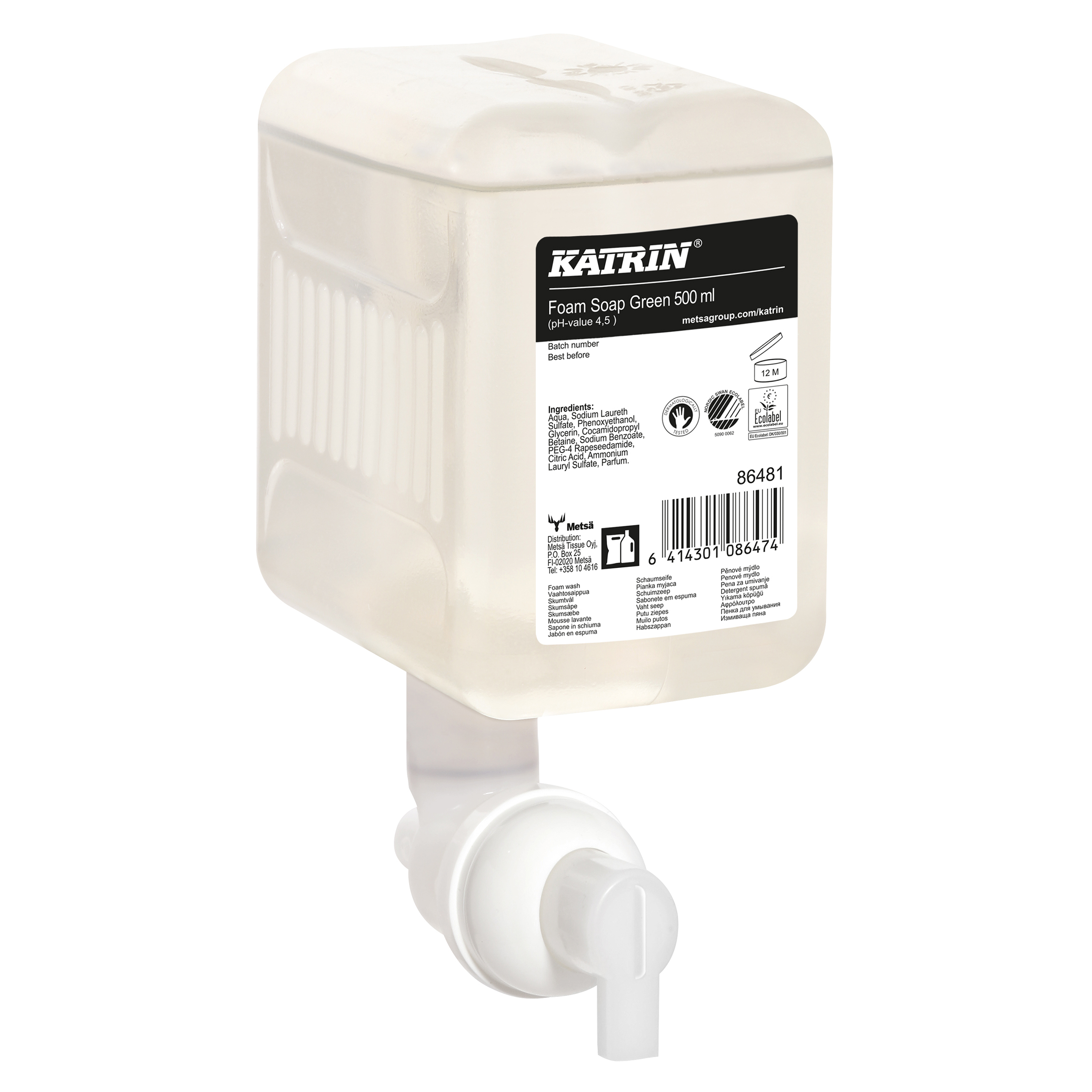 Tvål skum Green 500ml