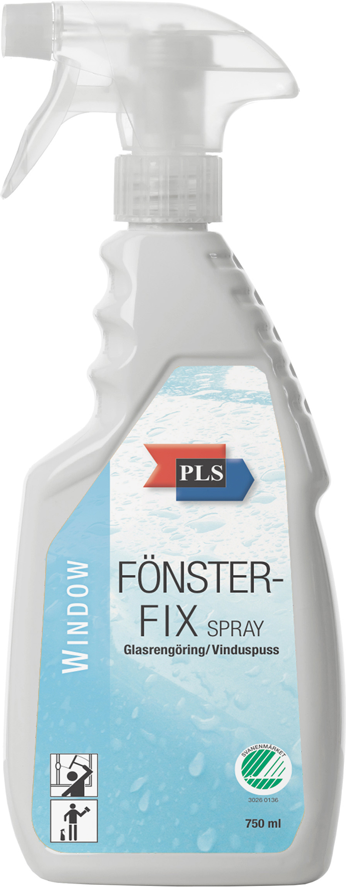 Glasputs PLS Fönsterfix 750 ml