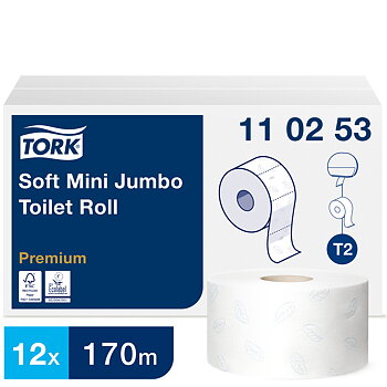 Toalettppr Tork Premium T2 12/