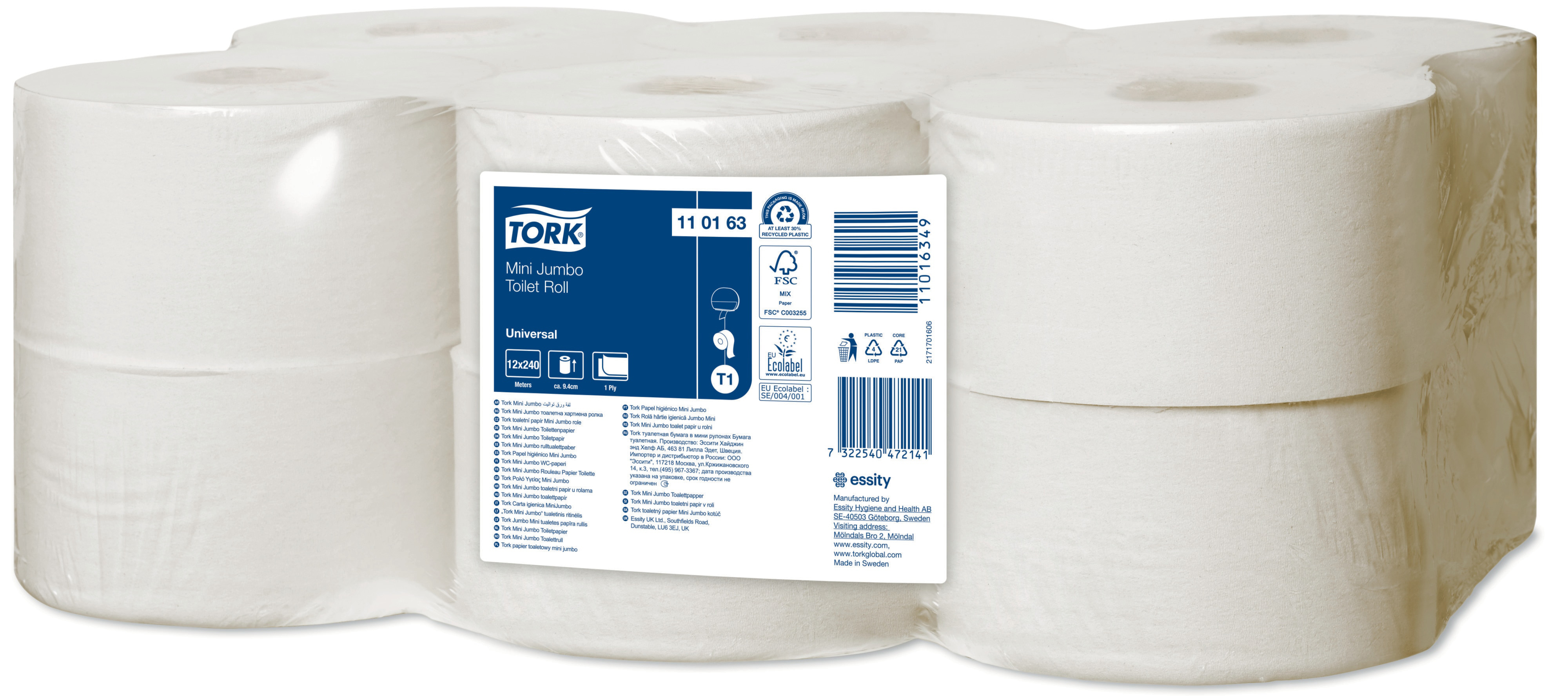Toapapper Jumbo Uni T2 12/fp
