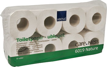 Toalettppr CareNess retur 8rl/