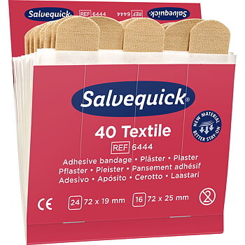 Plåsterrefill 6444 texti 6x40f
