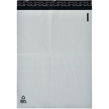 Postpåse 340x420 vit 100/fp