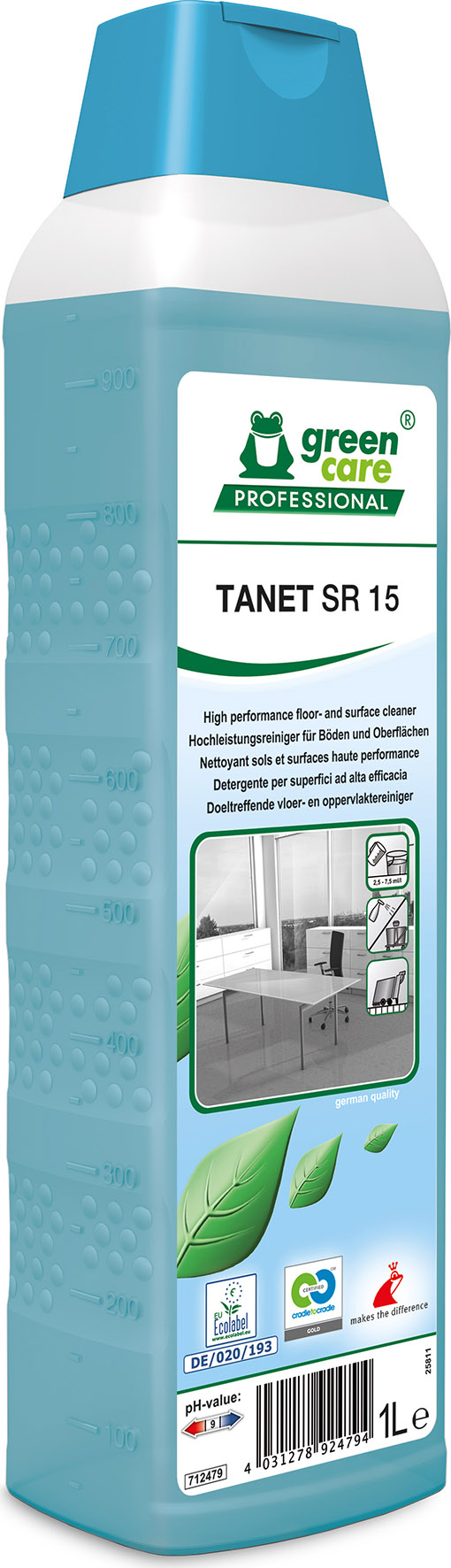 Golvrengöring TANET SR 15 1L