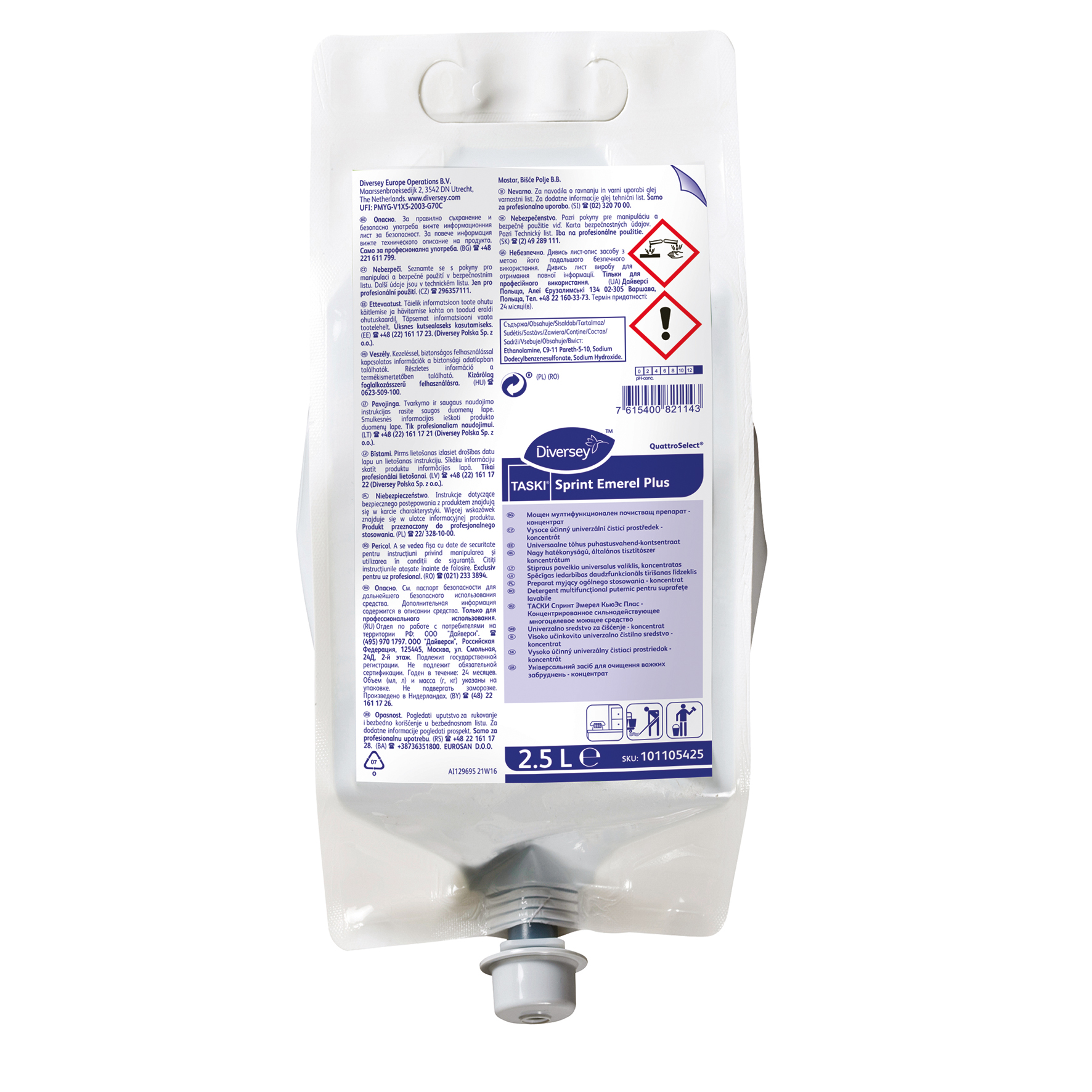 Grovrent Sprint Emerel+QS 2,5L