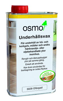 Underhållsvax ofär. S.matt 10L