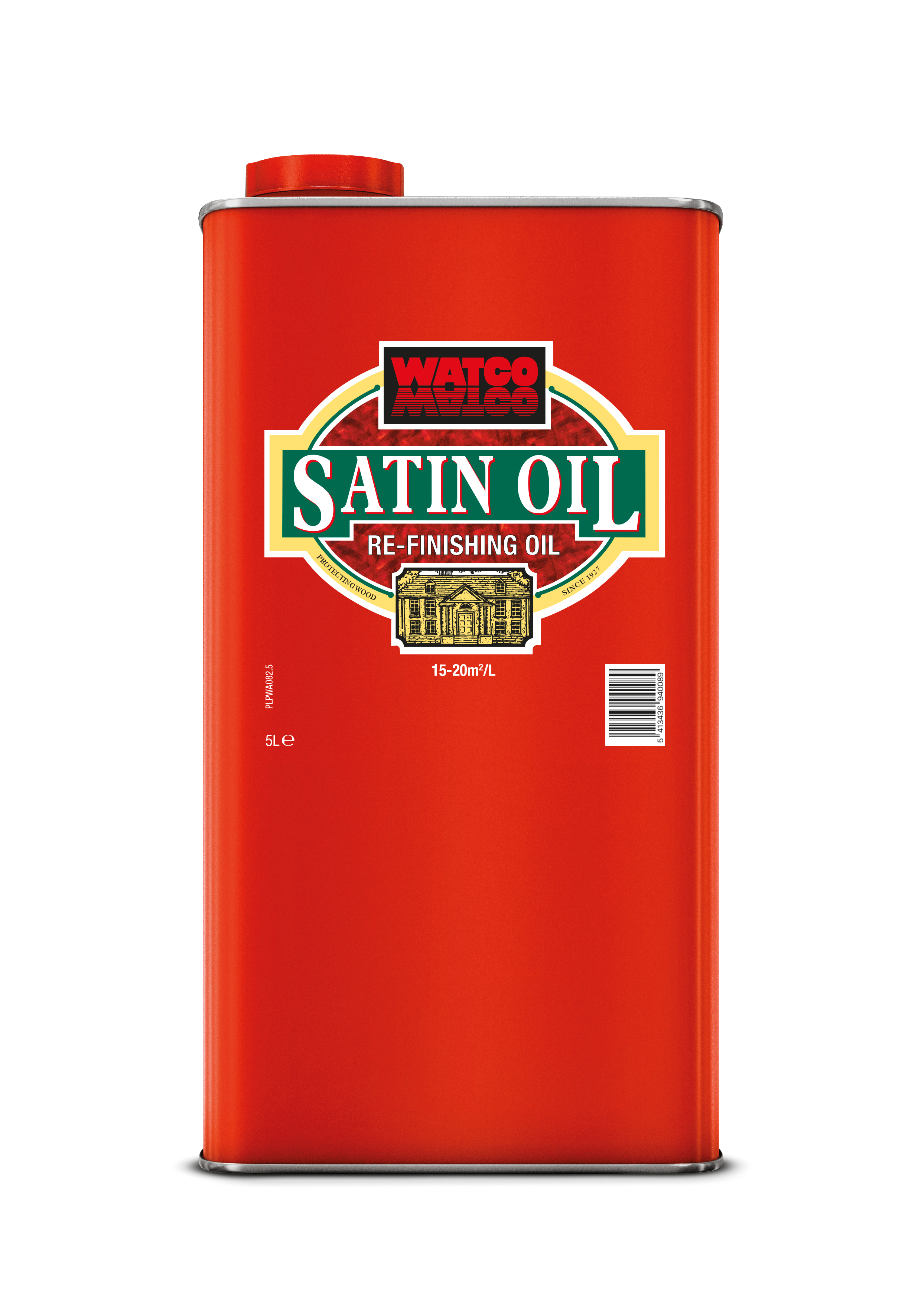 Underhållsolja Satin Oil 5 L
