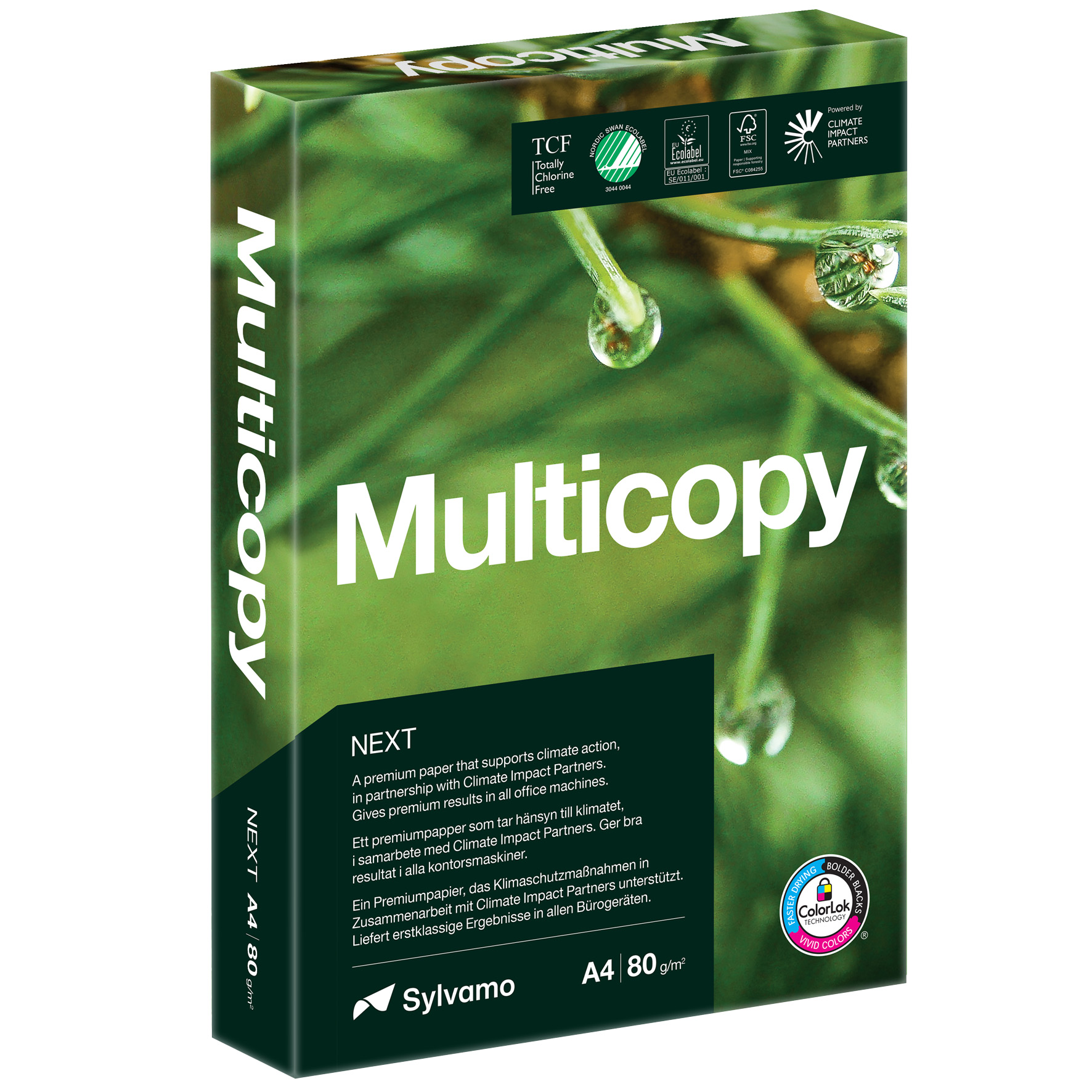 Multicopy Zero A4H 80g 500/fp