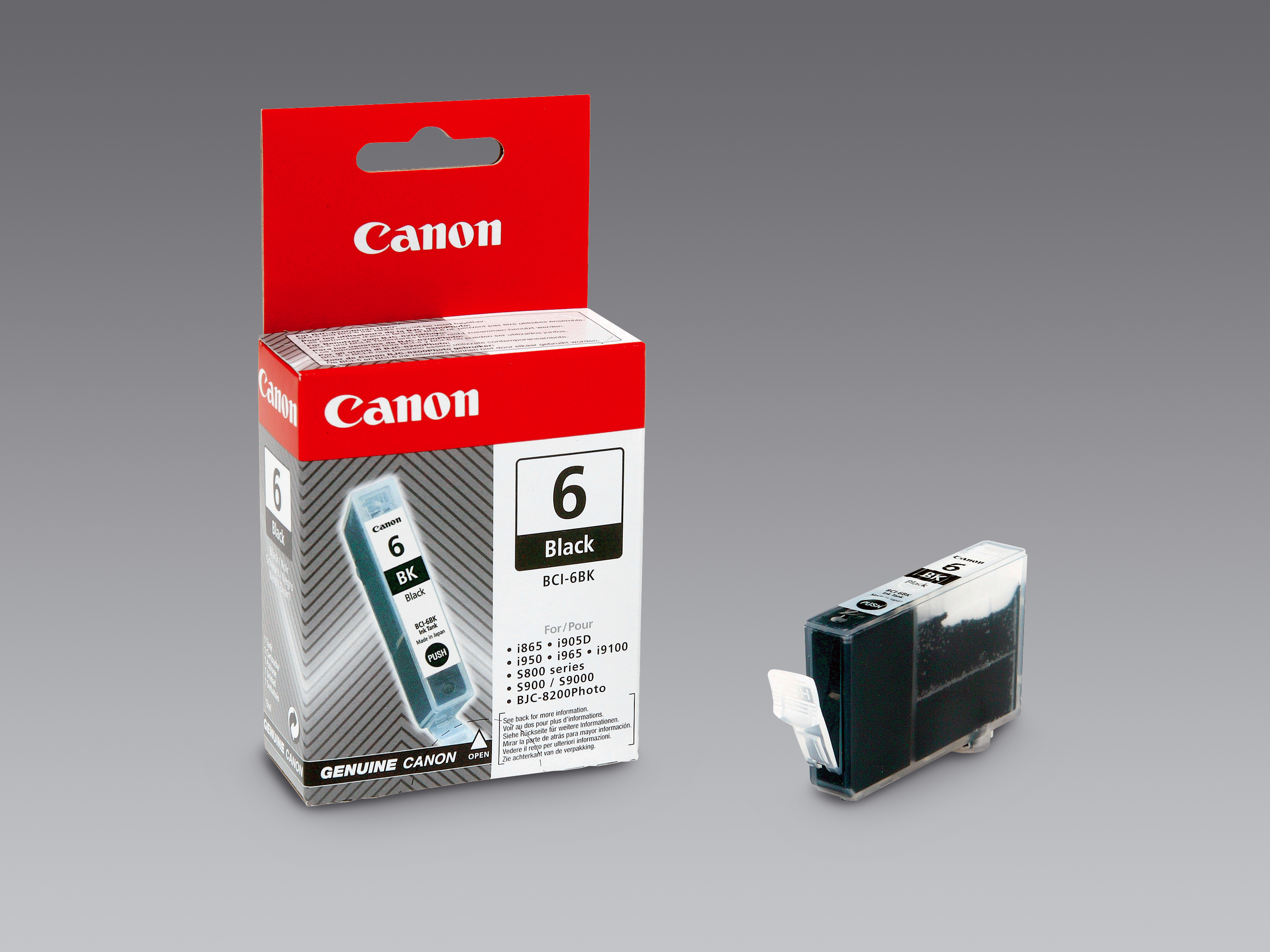 Bläckpatron Canon BCI-6BK  sva