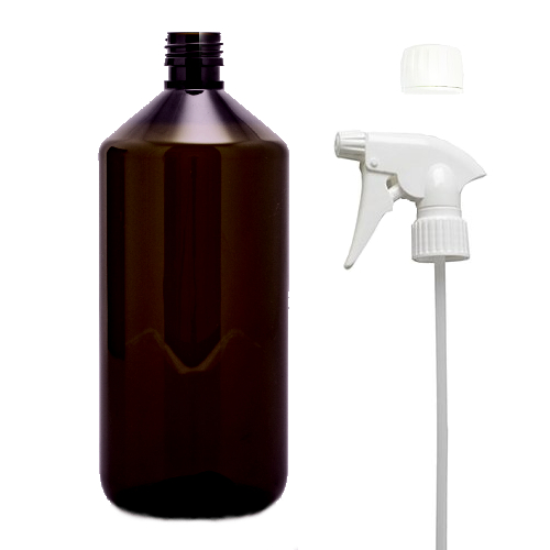 Brun PET flaska 1000ml