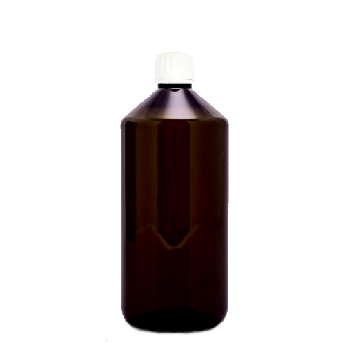 Brun PET flaska 1000ml - 2