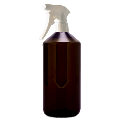 Brun PET flaska 1000ml - 3