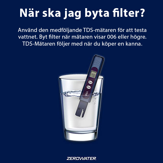 ZeroWater vattenkanna  1,7 liter  - 4
