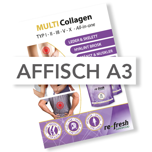 Multi Collagen Affisch A3
