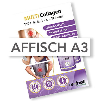 Multi Collagen Affisch A3
