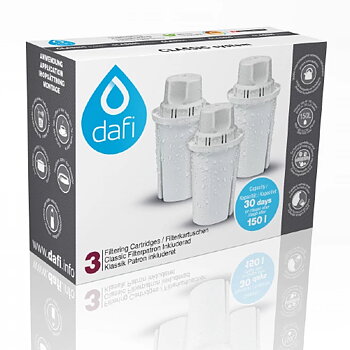 Dafi Filterpatroner 3-pack
