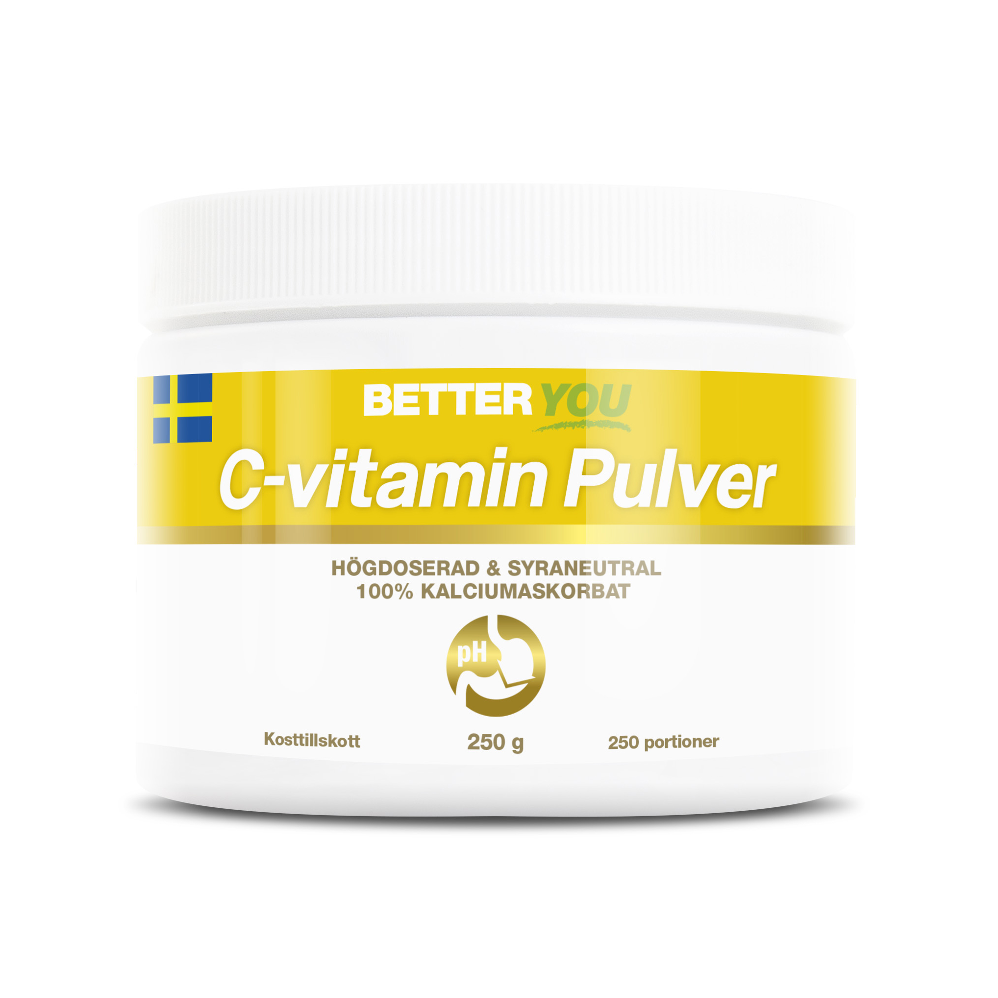 C-vitamin pulver Syraneutral Better You 250g