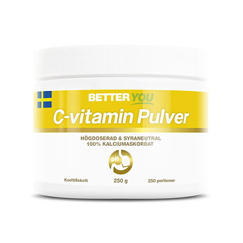 C-vitamin pulver Syraneutral Better You 250g
