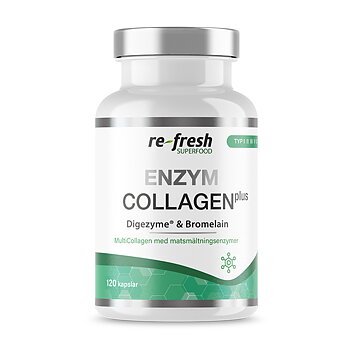 Enzym Collagen Plus Re-fresh Superfood 120 kapslar