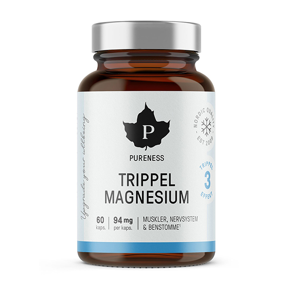 Trippel Magnesium Pureness 120 kapslar