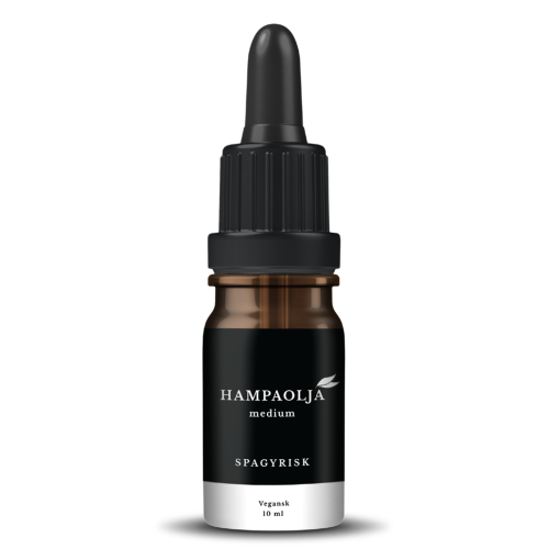 Spagyrisk Hampaolja Medium 10 ml