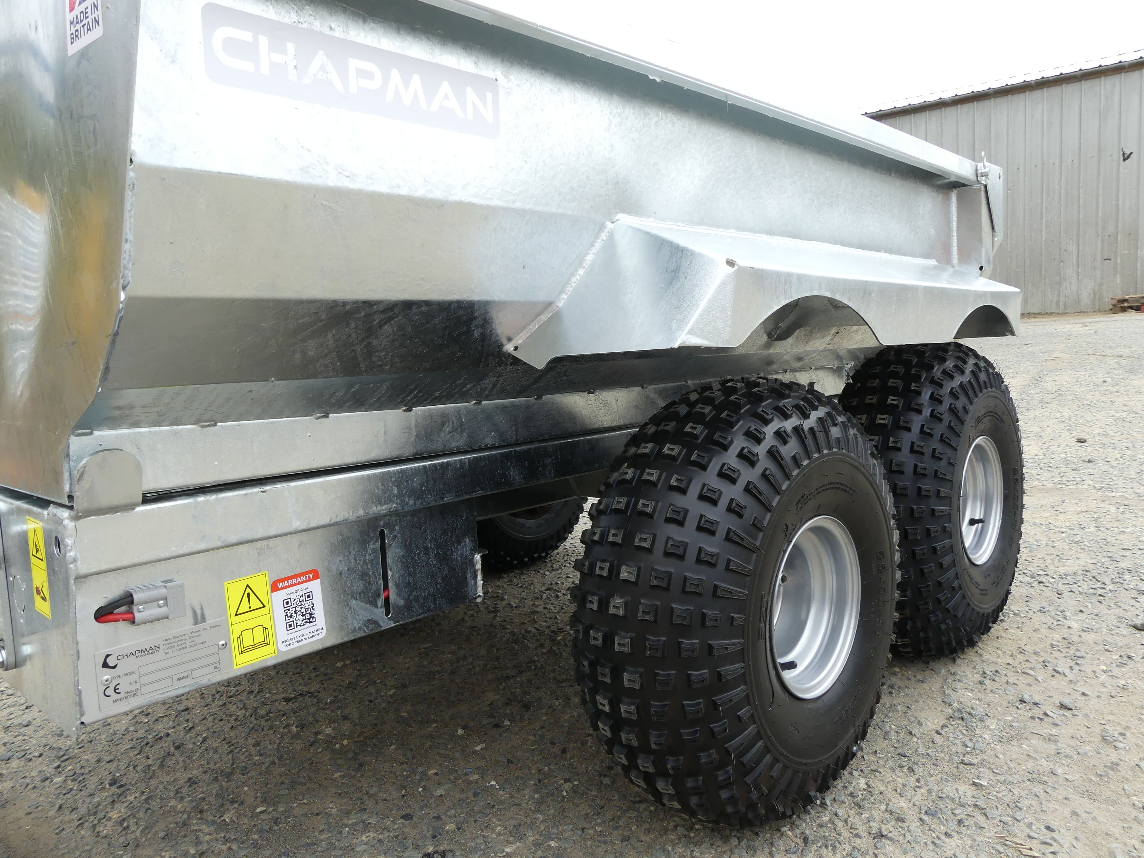 Dumpervagn ATV Chapman DT100 (FRI frakt) - 8