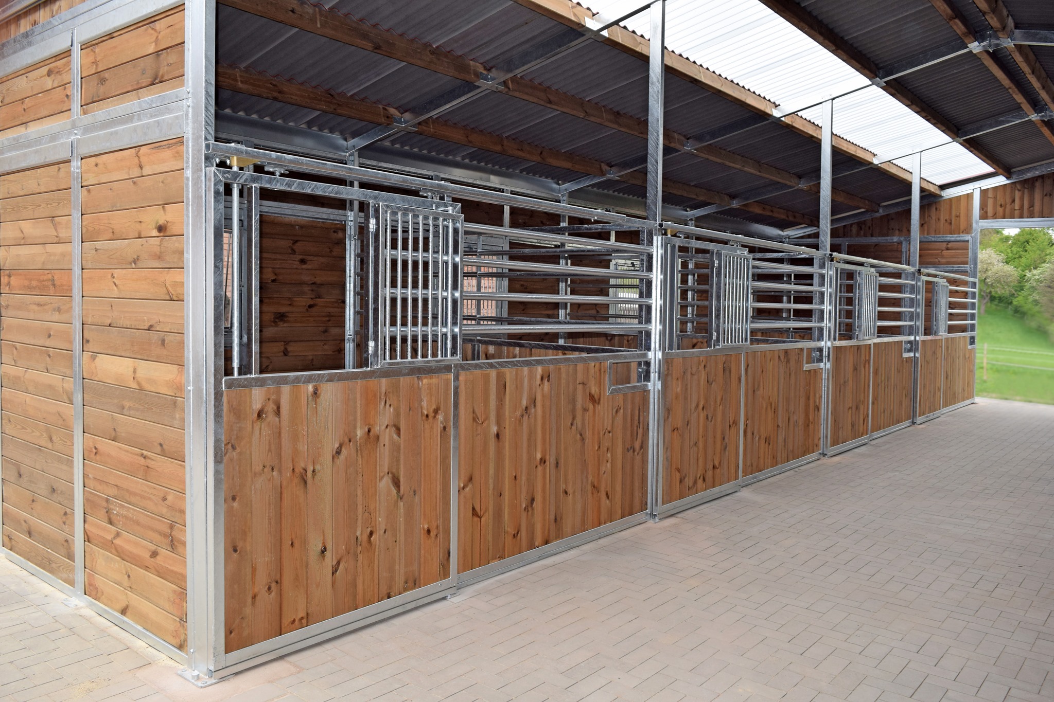 Boxfront GRAZ | Professionell Hästboxfront 3 m | Equistore - 4