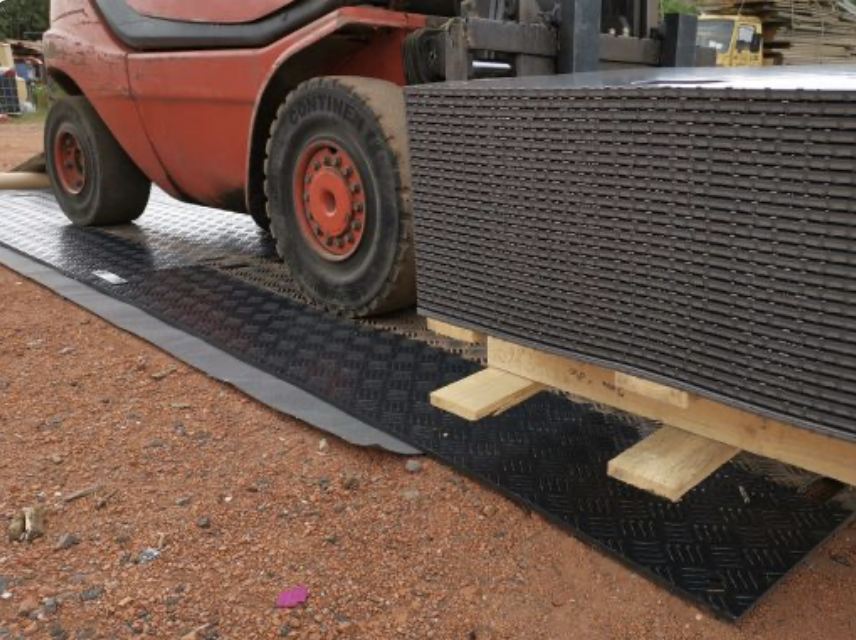 Körplatta 30 ton  15mm 2000x1200mm inkl stålpall (FRI frakt) - 3