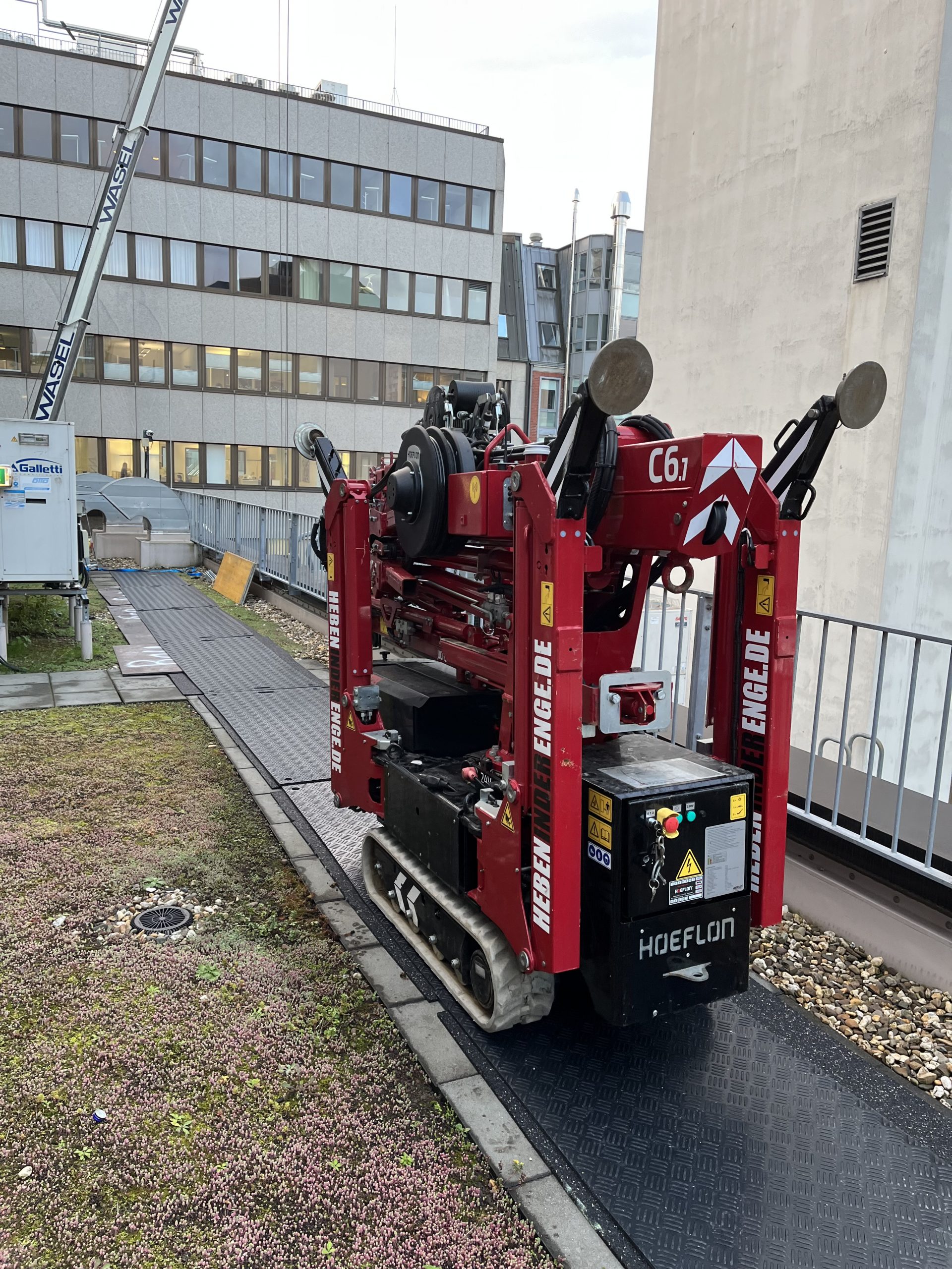 Körplatta 30 ton  15mm 2000x1200mm inkl stålpall (FRI frakt) - 5