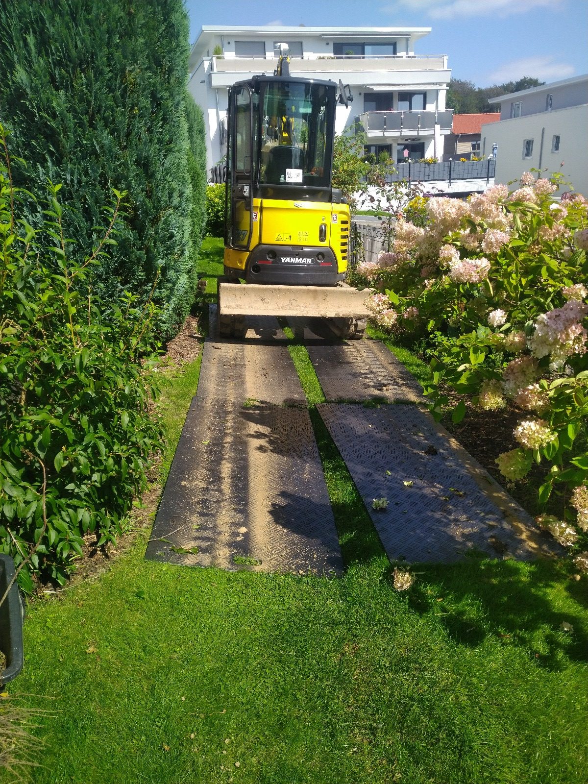 Körplatta 30 ton  15mm 2000x1200mm inkl stålpall (FRI frakt) - 6