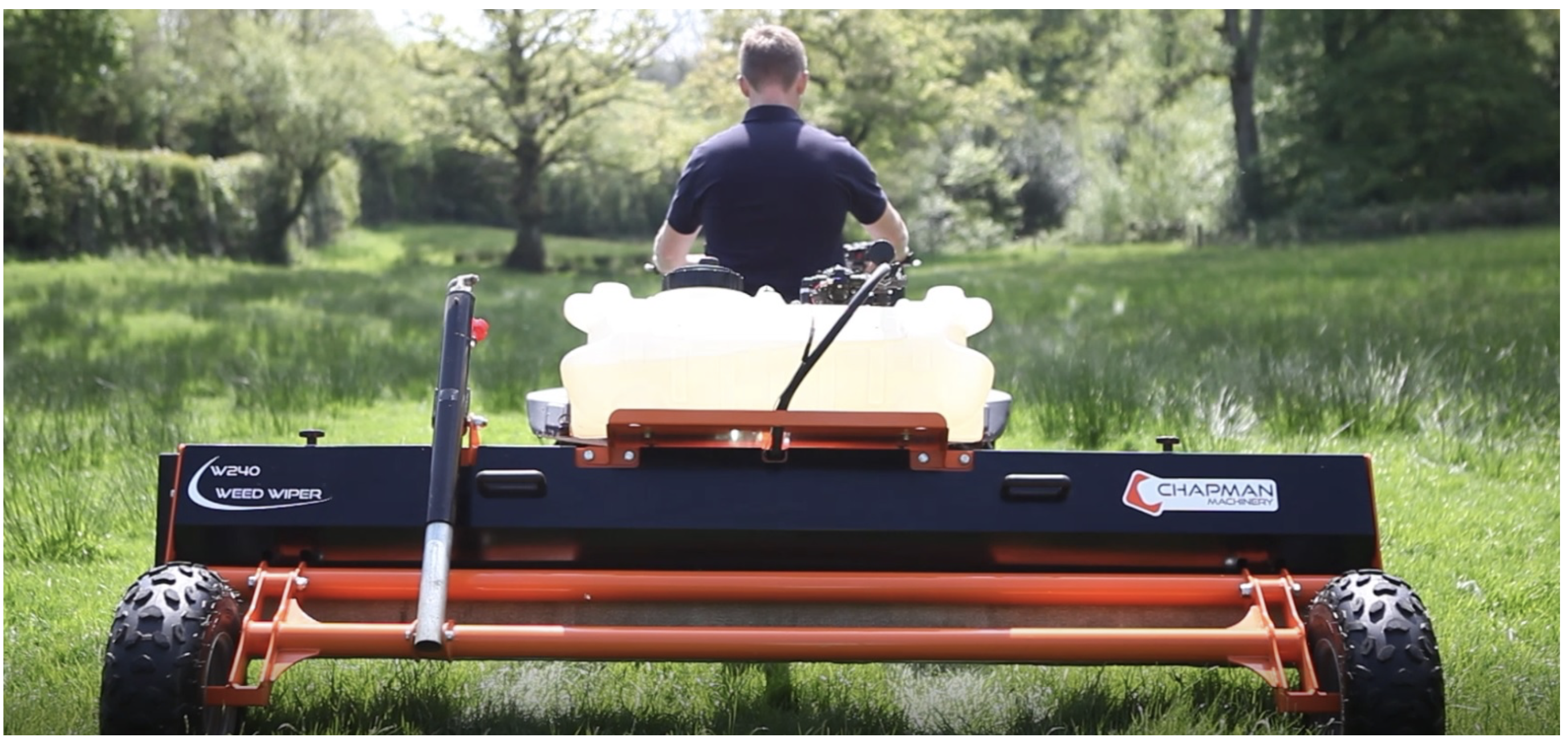 Ogräsutrotare ATV Chapman W240 (FRI frakt) - 4